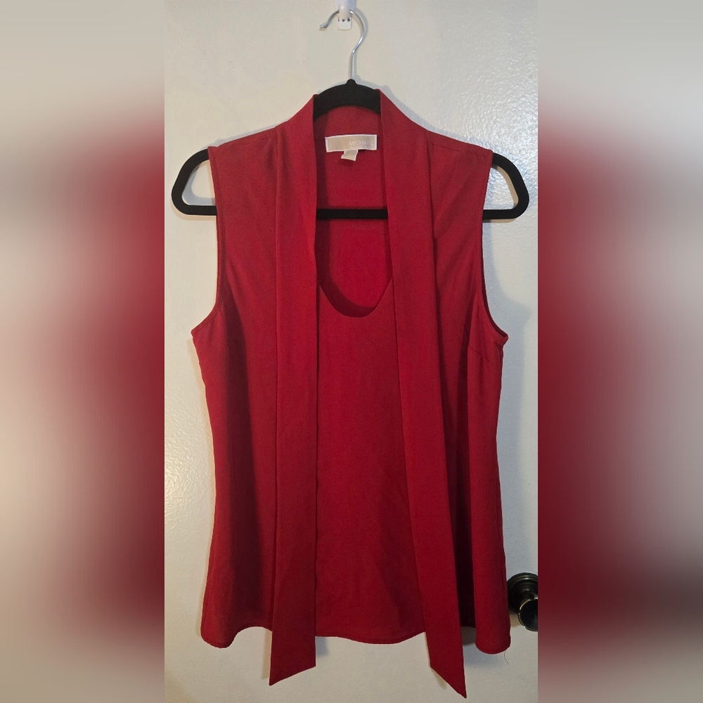 Sleeveless Michael Kors Red Women's Top